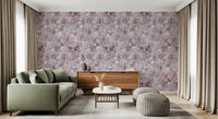 Muted Meadow Brushstroke Print Wallpaper⁠