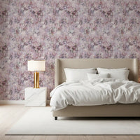 Muted Meadow Brushstroke Print Wallpaper⁠