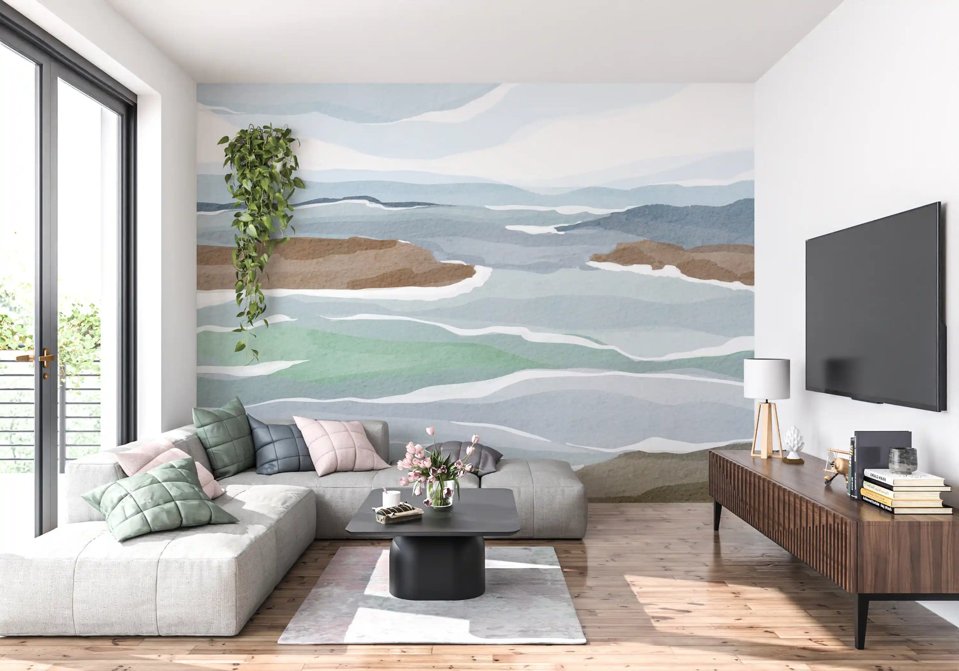 Atlantic Ocean view Wall Mural