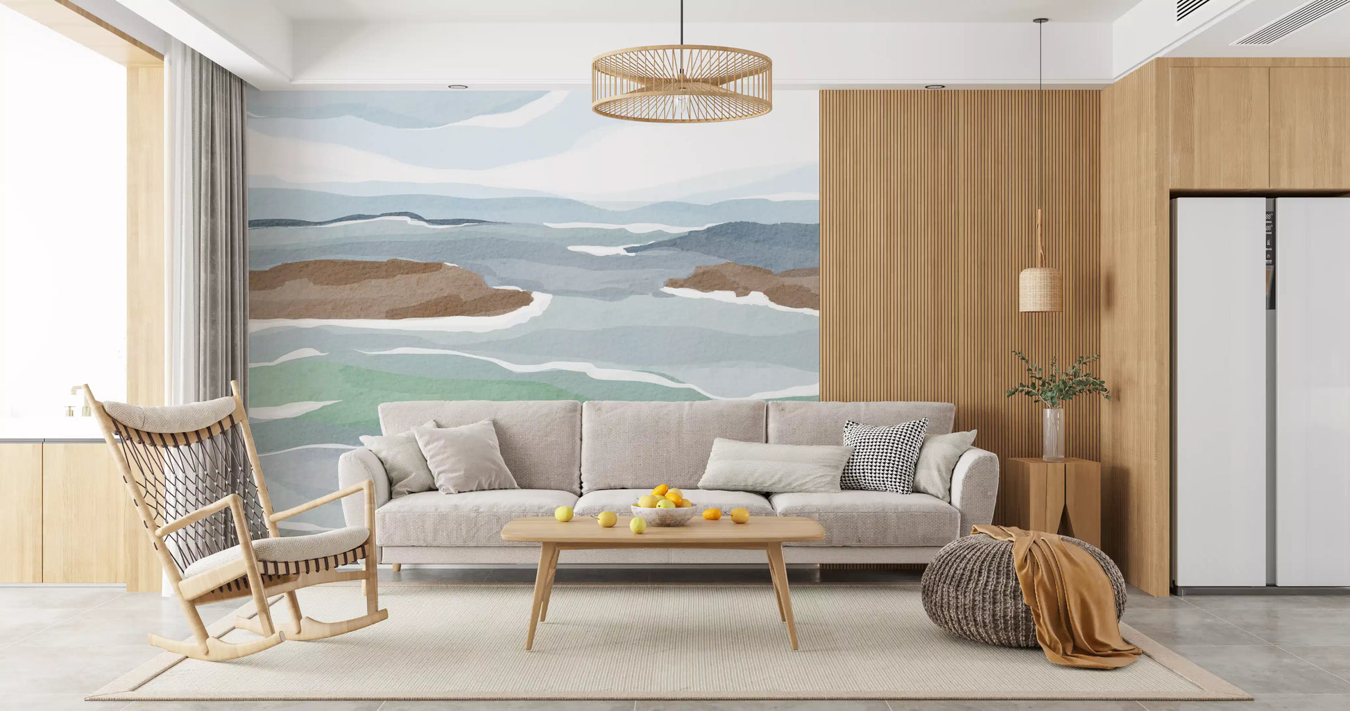Atlantic Ocean view Wall Mural