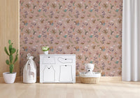 Whimsical Forest Friends Meadow Wallpaper⁠