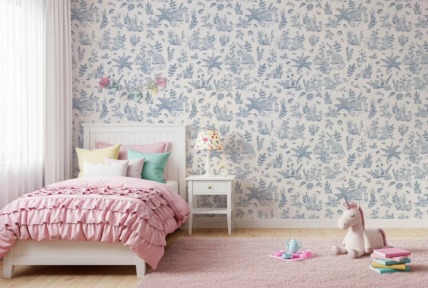 Enchanted Forest Sketch Wallpaper⁠