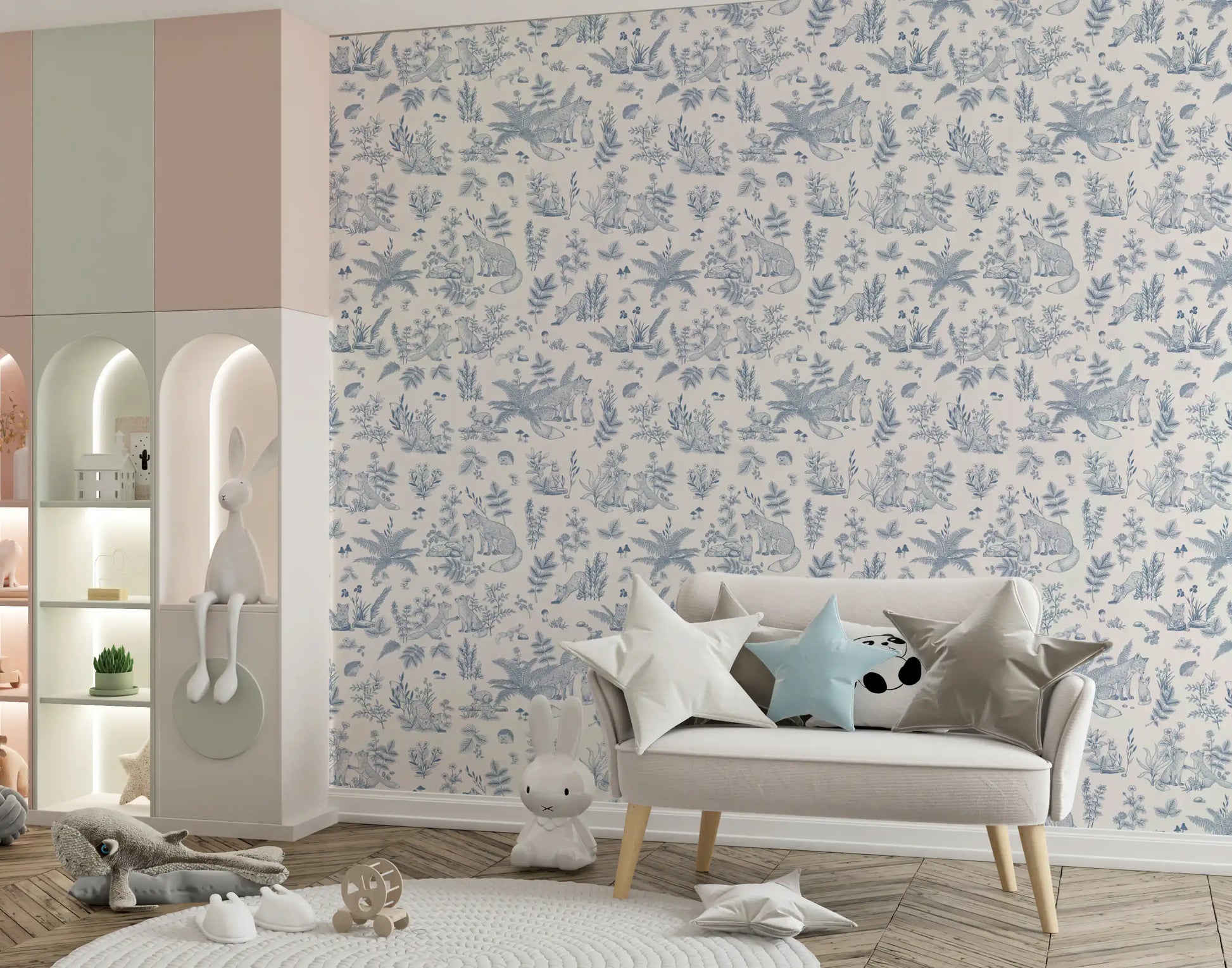 Enchanted Forest Sketch Wallpaper⁠