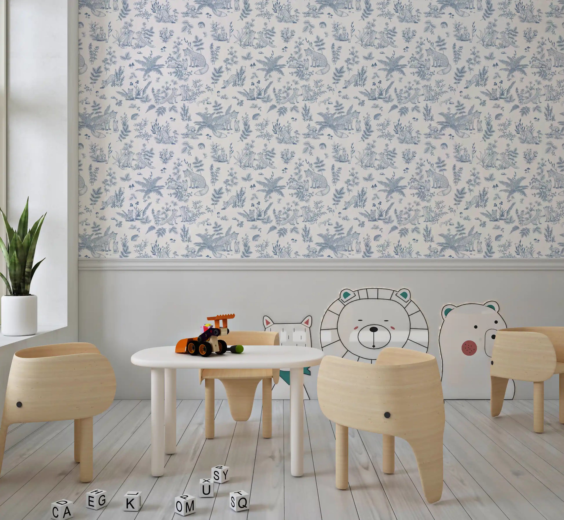 Enchanted Forest Sketch Wallpaper⁠