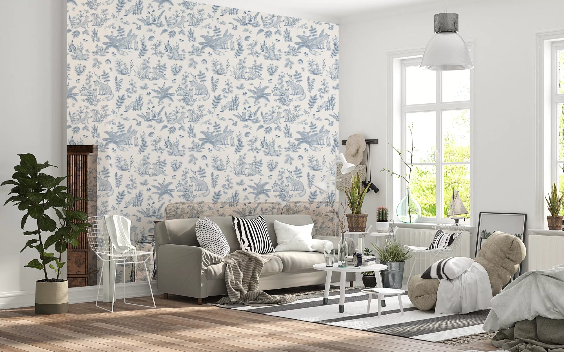 Enchanted Forest Sketch Wallpaper⁠