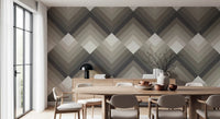 Tonal Chevron Geometry Wallpaper⁠