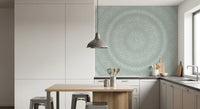 Minimalist Dot Radiance Wall Mural
