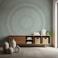 Minimalist Dot Radiance Wall Mural