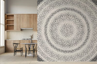 Celestial Dotted Drip Circle Wall Mural