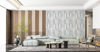Nordic Painted Stripe Pattern Wallpaper⁠