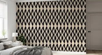Monochrome Geometric Diamonds Wallpaper⁠
