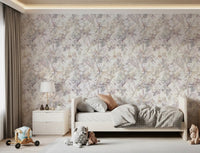 Ethereal Meadow Botanical Bloom Wallpaper⁠