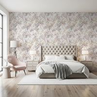 Ethereal Meadow Botanical Bloom Wallpaper⁠
