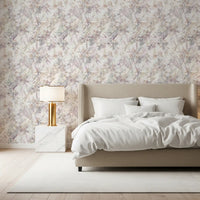 Ethereal Meadow Botanical Bloom Wallpaper⁠
