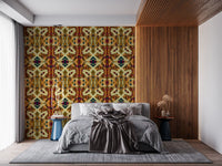 Art Nouveau Revival Whiplash Lines - PRALINÉ Wallpaper⁠