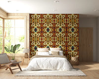 Art Nouveau Revival Whiplash Lines - PRALINÉ Wallpaper⁠
