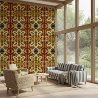 Art Nouveau Revival Whiplash Lines - PRALINÉ Wallpaper⁠