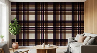 Classic Tartan Plaid Print Wallpaper⁠
