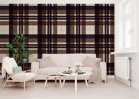 Classic Tartan Plaid Print Wallpaper⁠