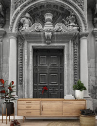 Baroque Stone Entryway Wall Mural