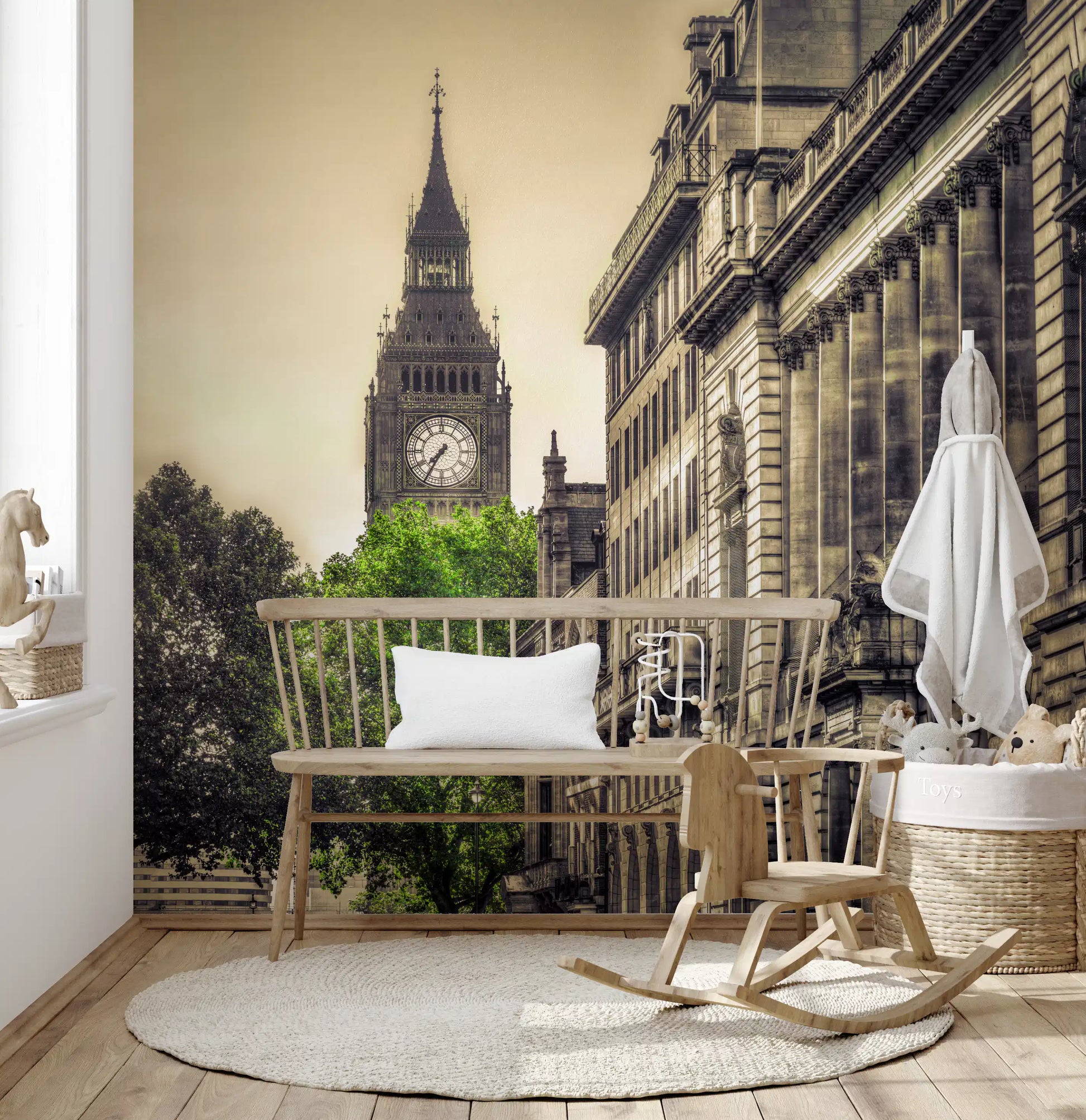 Historic London Architectural Landmark Wall Mural