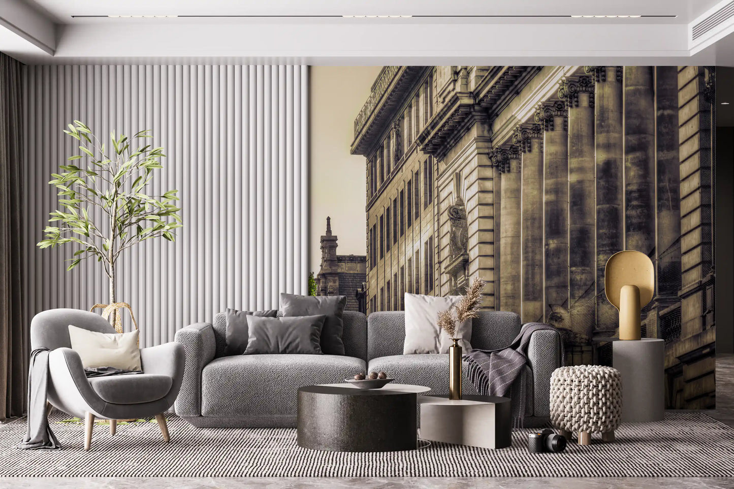 Historic London Architectural Landmark Wall Mural