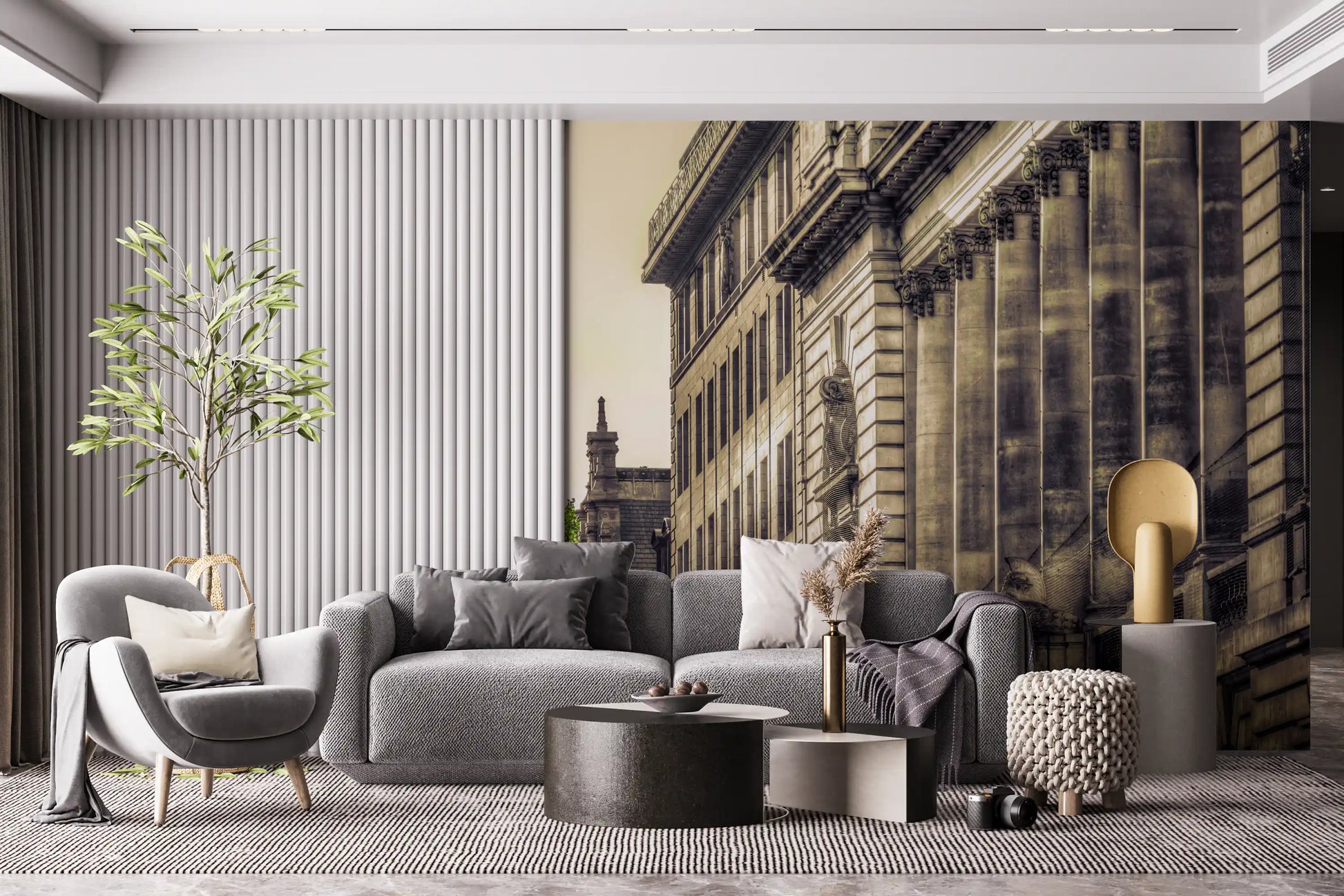 Historic London Architectural Landmark Wall Mural
