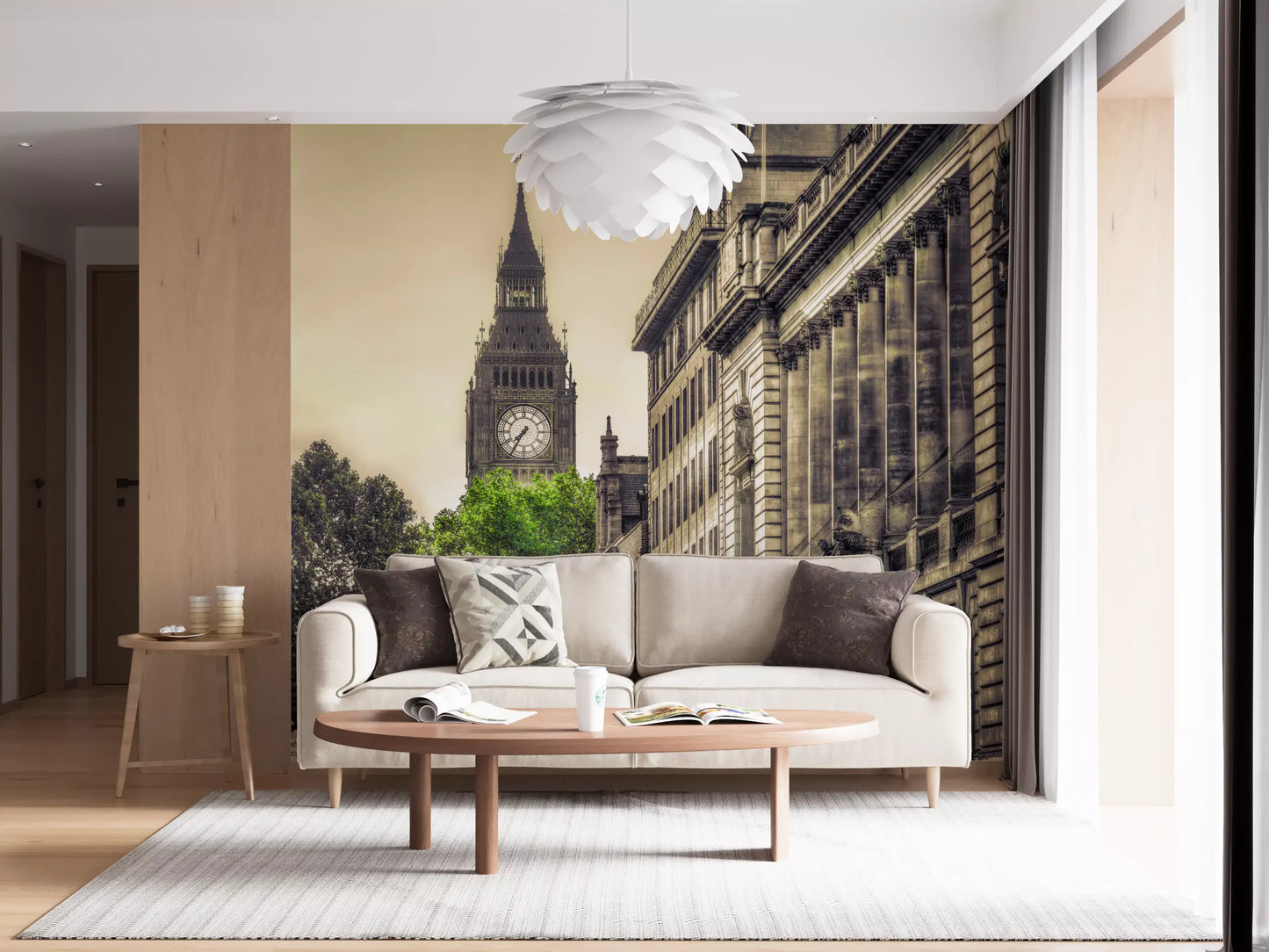 Historic London Architectural Landmark Wall Mural