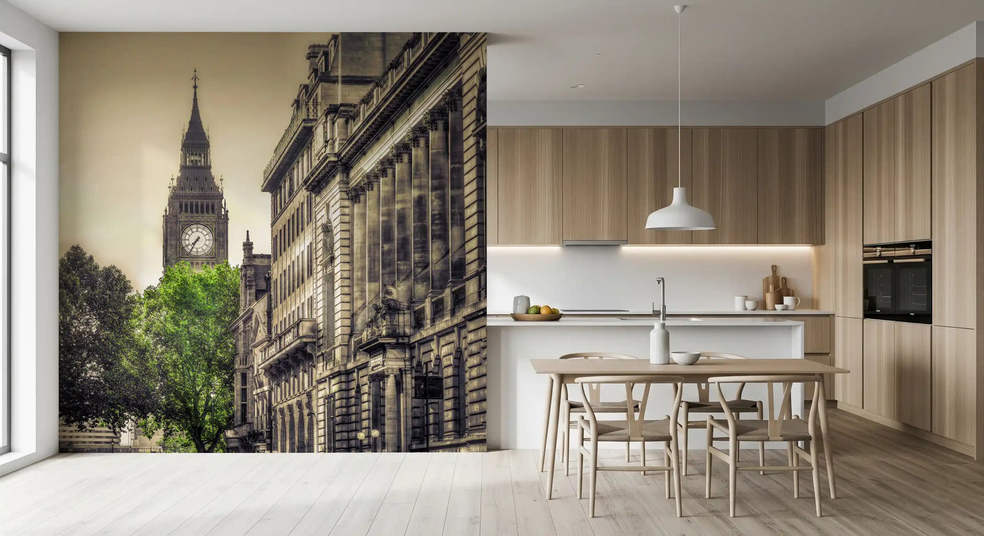 Historic London Architectural Landmark Wall Mural