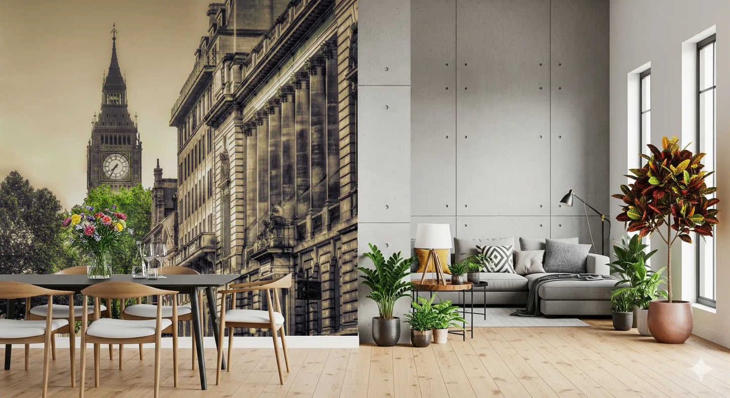Historic London Architectural Landmark Wall Mural