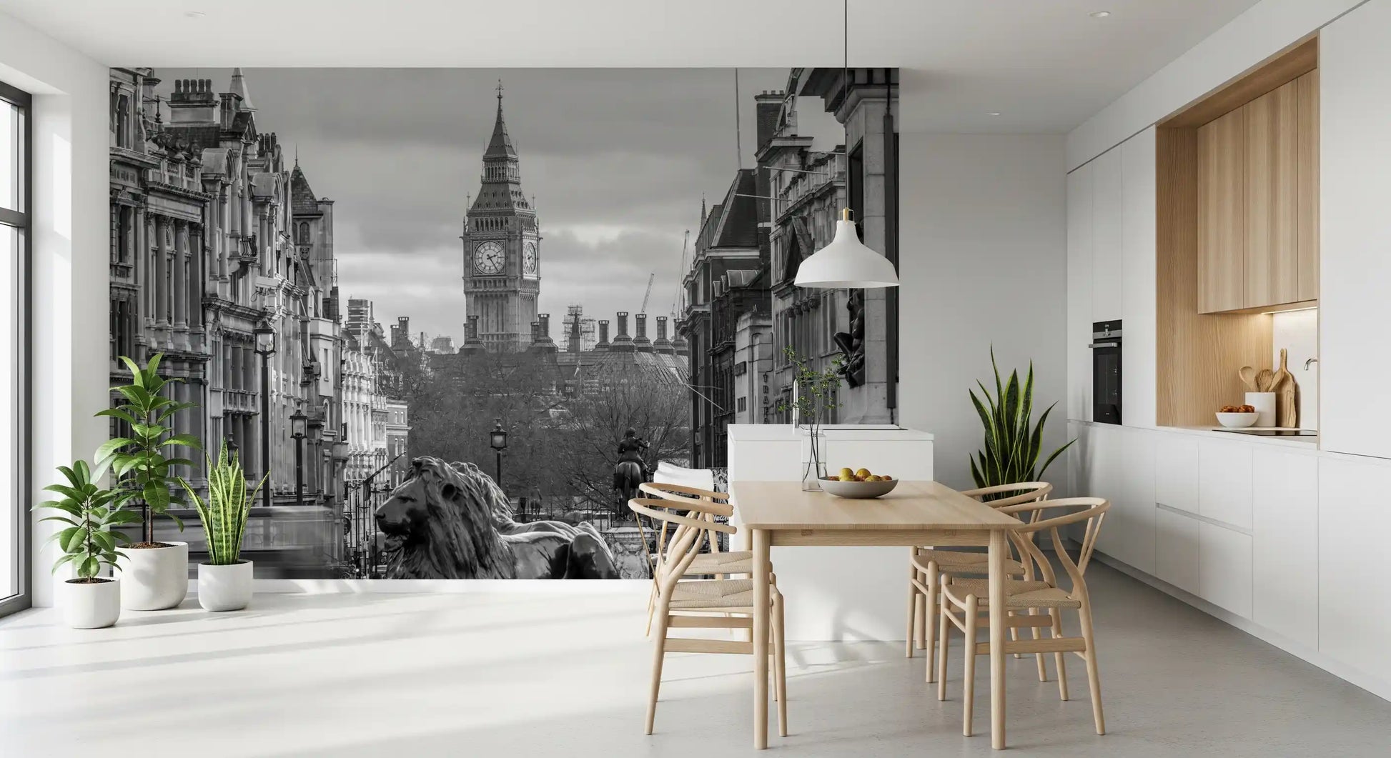 Classic British Capital View Wall Mural