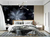 Ethereal Night Flora Wall Mural