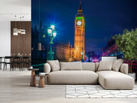London Metropolitan Glow Wall Mural