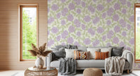 Soft Lavender Bloom Botanical Wallpaper⁠