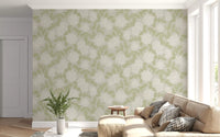 Ethereal Botanical White Bloom Wallpaper⁠