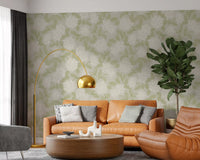 Ethereal Botanical White Bloom Wallpaper⁠