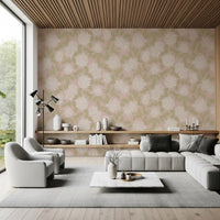 Muted Meadow Petal Pattern Wallpaper⁠