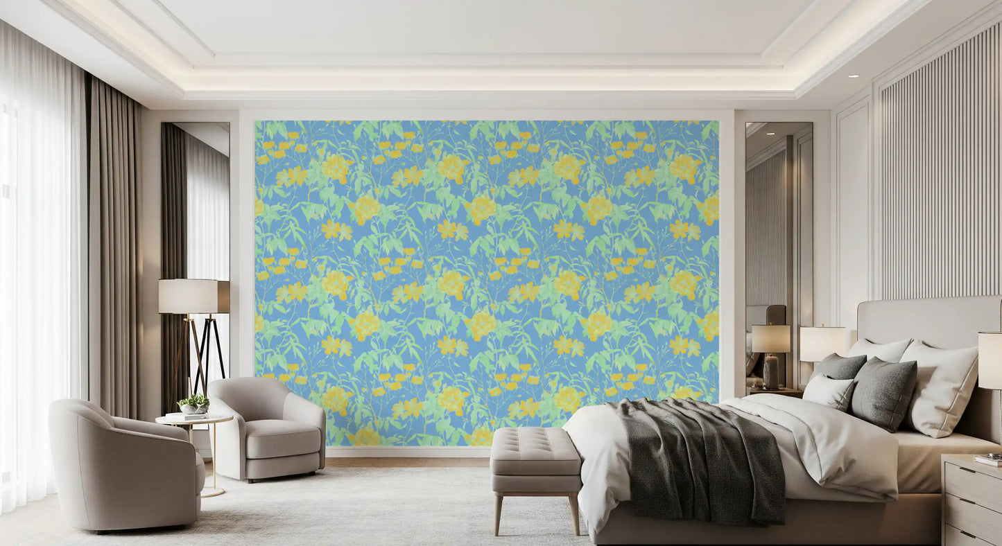 Summer Botanical Garden Wallpaper⁠