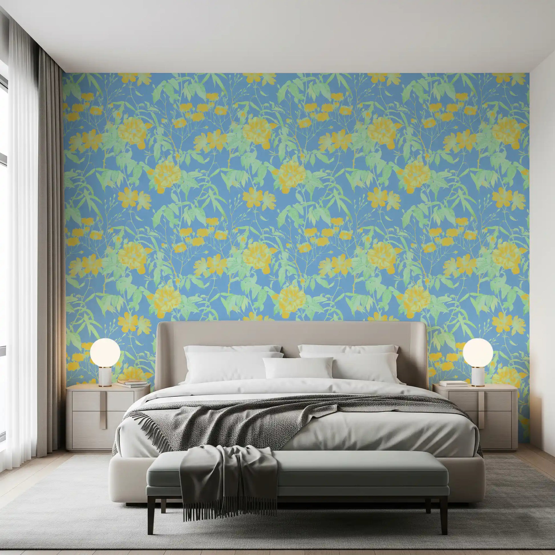 Summer Botanical Garden Wallpaper⁠