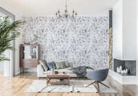 Abstract Painted Willow Branches Wallpaper⁠