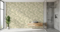 Rustic Pineapple Botanical Print Wallpaper⁠