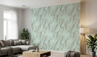 Ethereal Palm Frond Abstract Wallpaper⁠