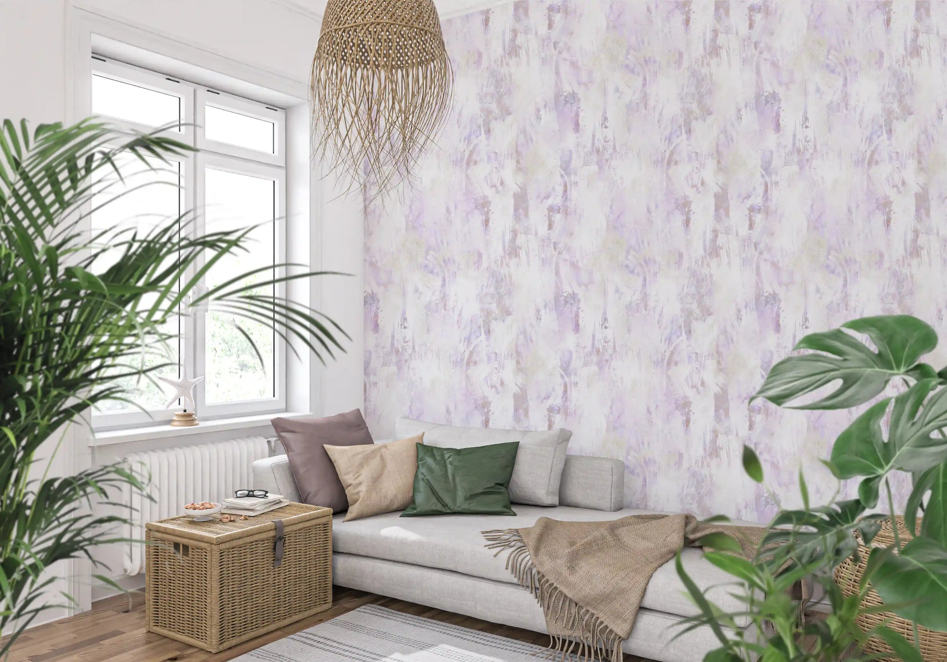 Textured Pastel Artistic Wash Wallpaper⁠