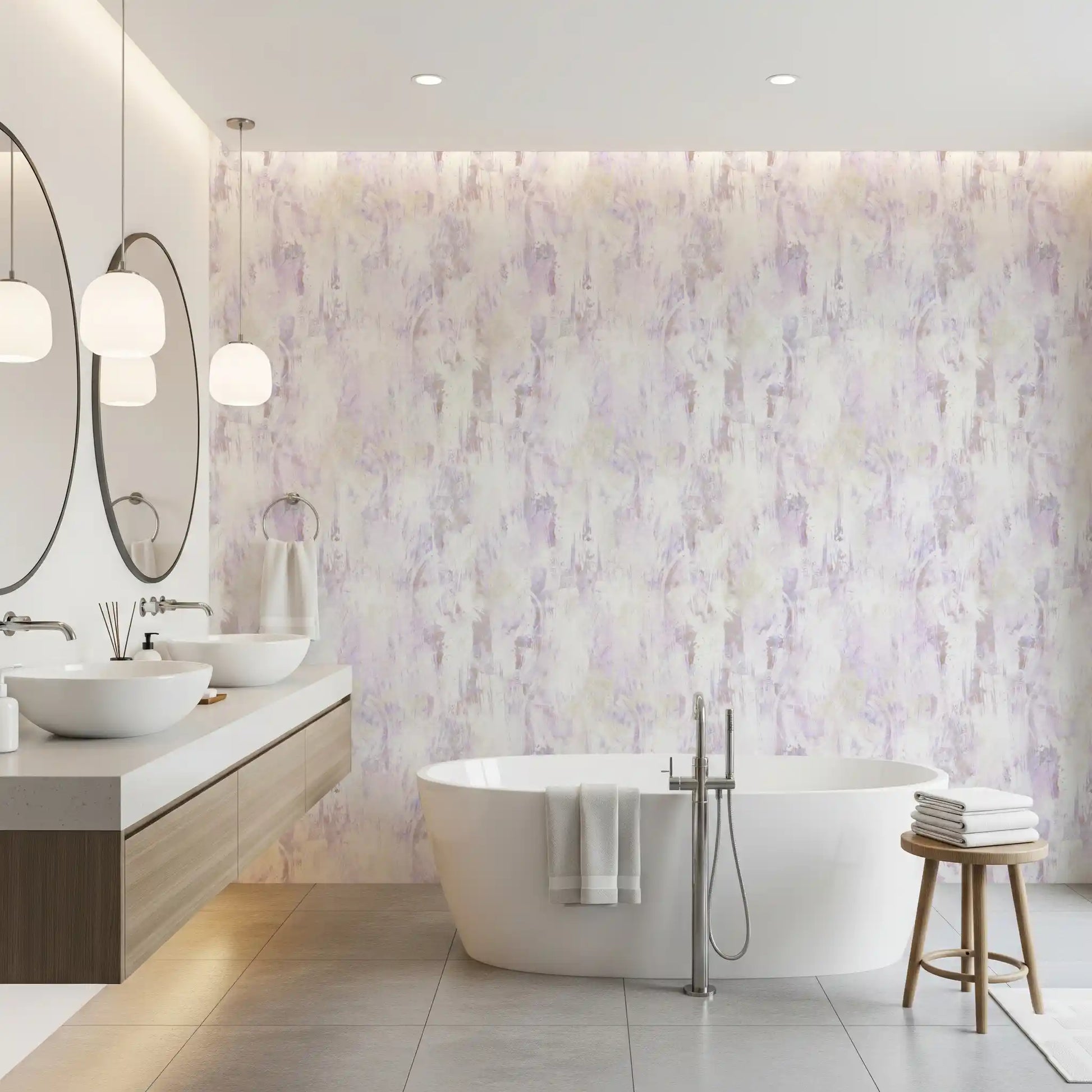 Textured Pastel Artistic Wash Wallpaper⁠