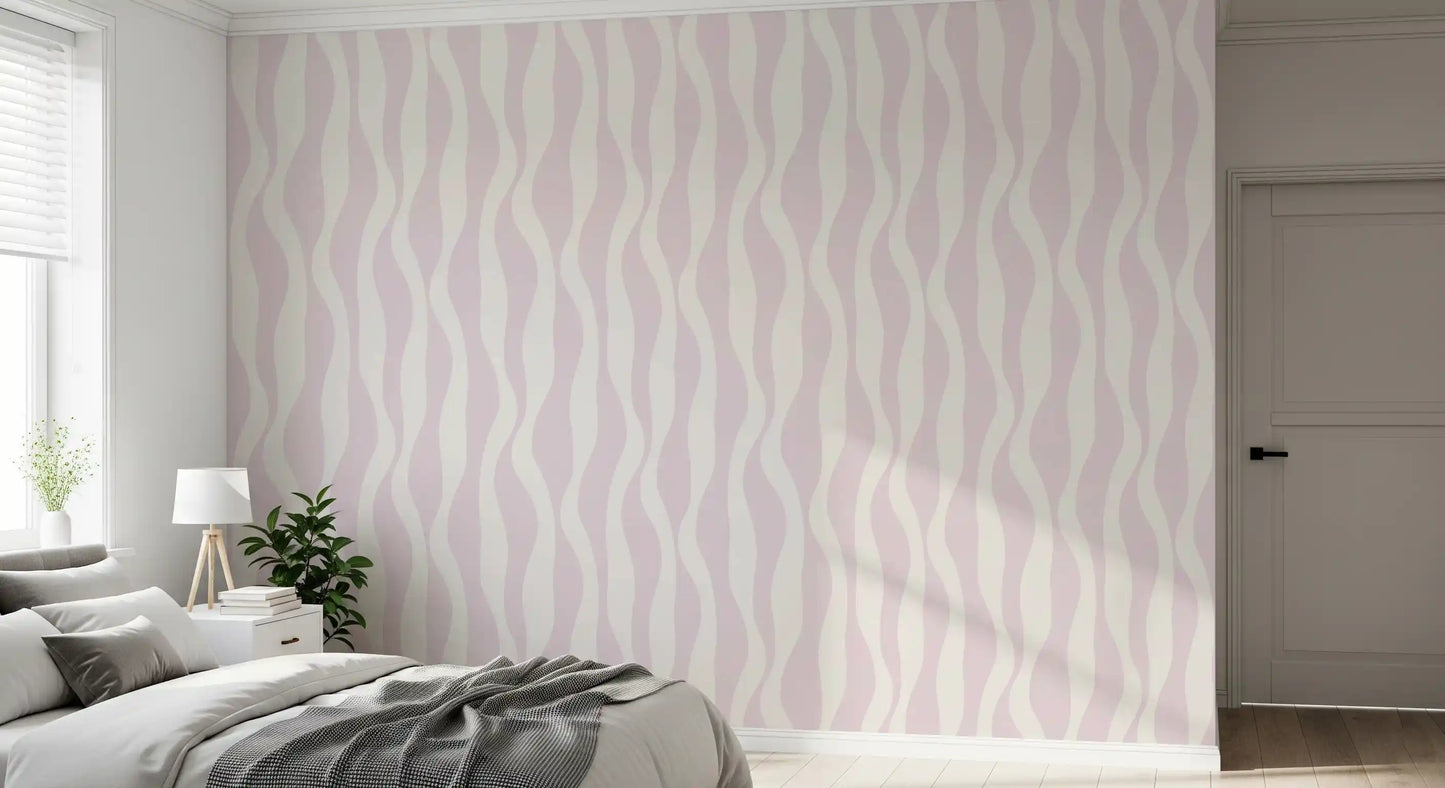 Minimalist Soft Pink Flow Wallpaper⁠