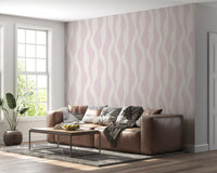 Minimalist Soft Pink Flow Wallpaper⁠