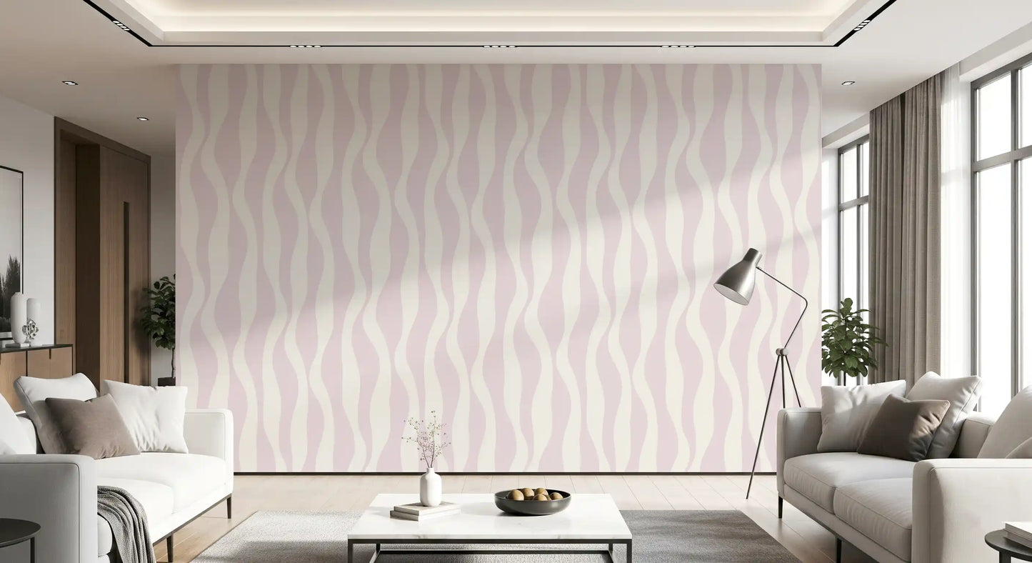 Minimalist Soft Pink Flow Wallpaper⁠