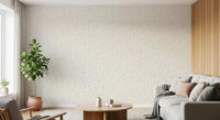 Cream and Grey Swirl Pattern Wallpaper⁠