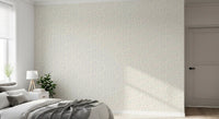 Cream and Grey Swirl Pattern Wallpaper⁠