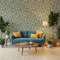 Cottage Chique - sage Wallpaper⁠